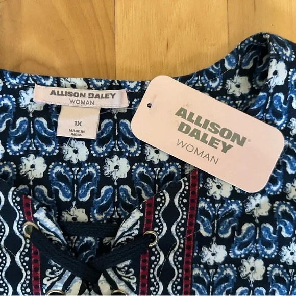 Allison Daley Women NWT by Dillard's. Size 1x cotton/spandex blend - Picture 5 of 8